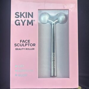 SKIN GYM Face Sculptor Beauty Roller - Stainless Steel Face Roller Massager